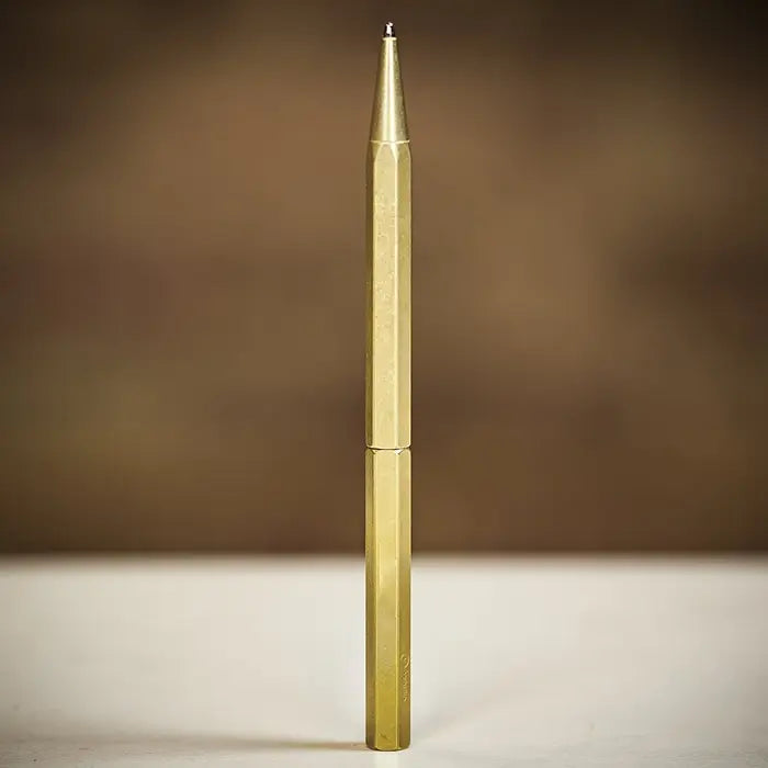 Brass Slim Ballpoint Pen