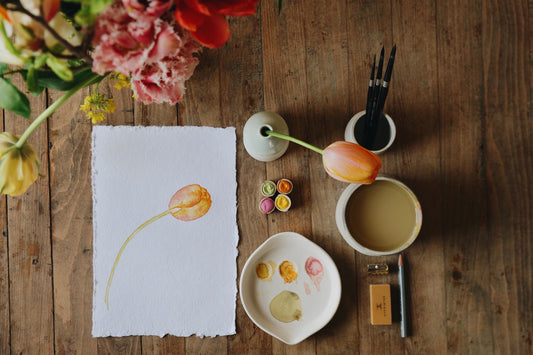 Ask Martha: How to Paint a Tulip