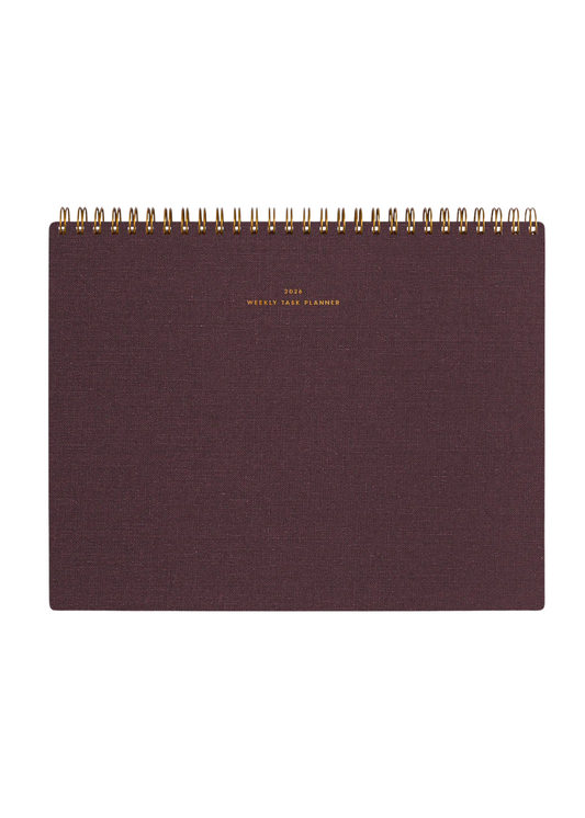 2026 Appointed Weekly Task Planner - Pomegranate