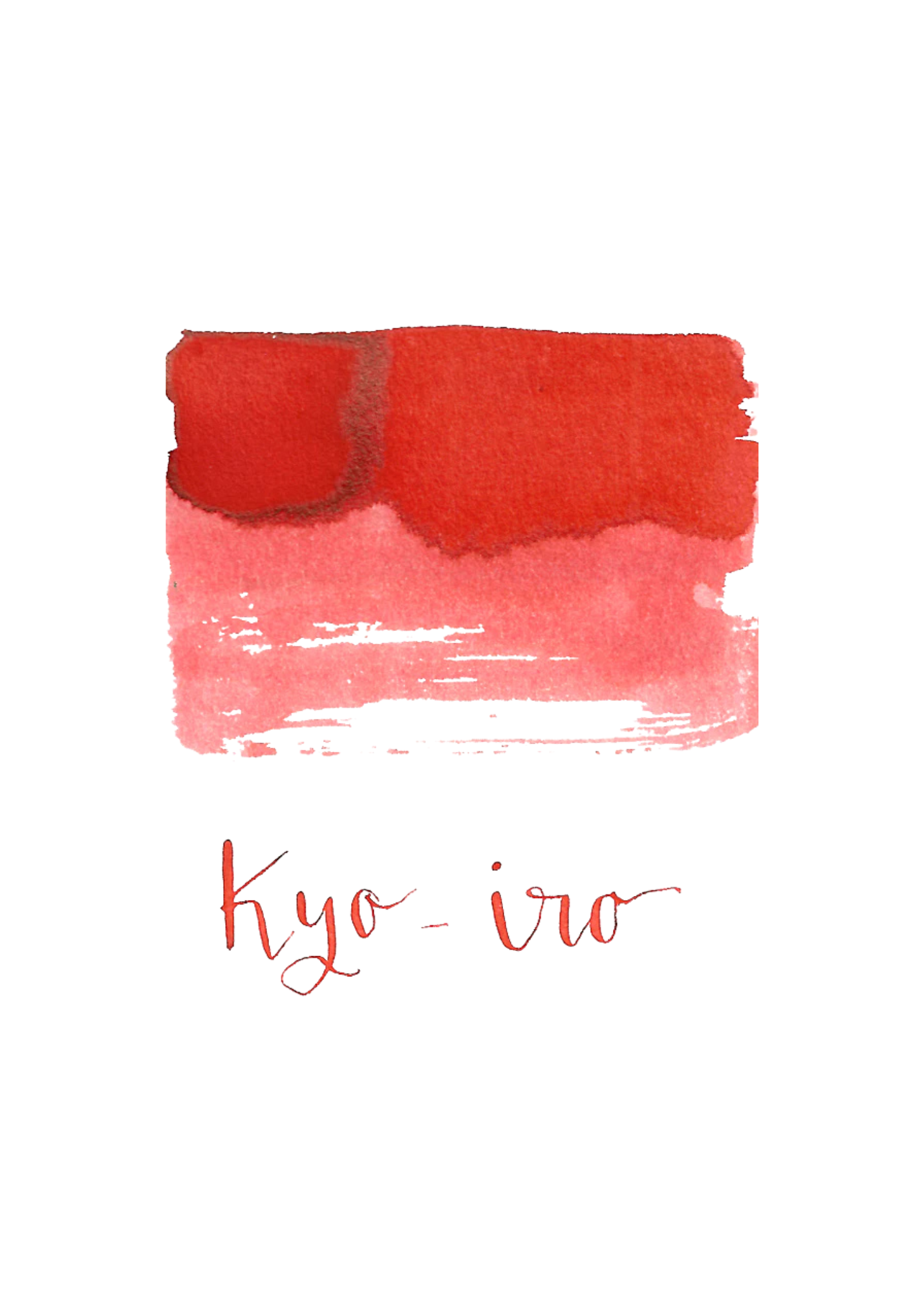 Kyo Iro Ink: Flaming Red of Fushimi