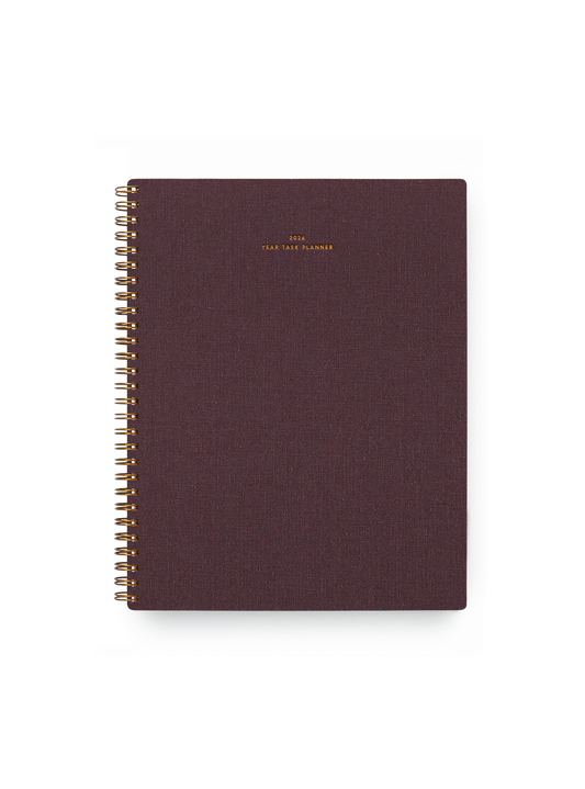 2026 Appointed Year Task Planner - Pomegranate