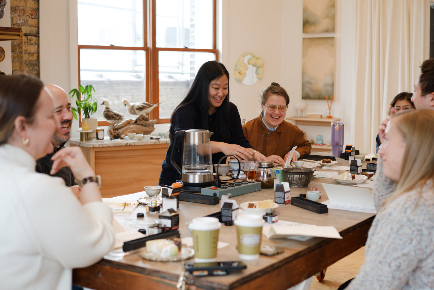 Reflect & Connect: A Tea and Journaling Workshop with Danielle Chutinthranond of Monsoon Pottery | April 4th @ Martha Mae Studio (2nd Seating)