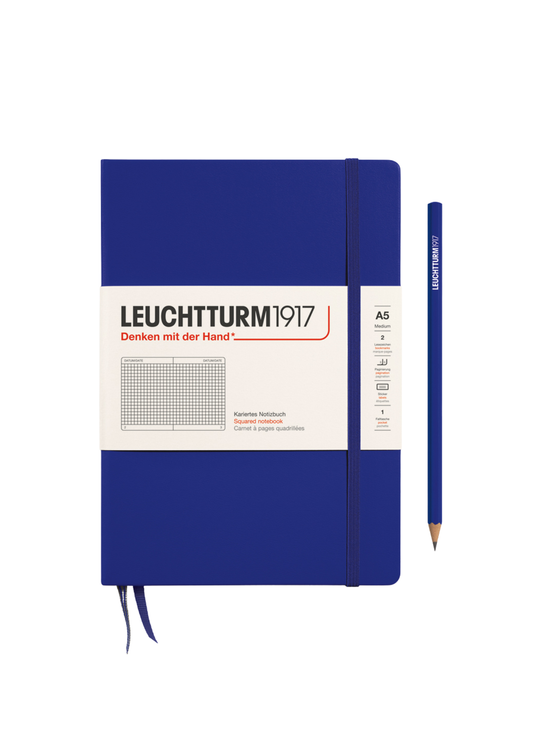 Ink A5 Notebook - Grid