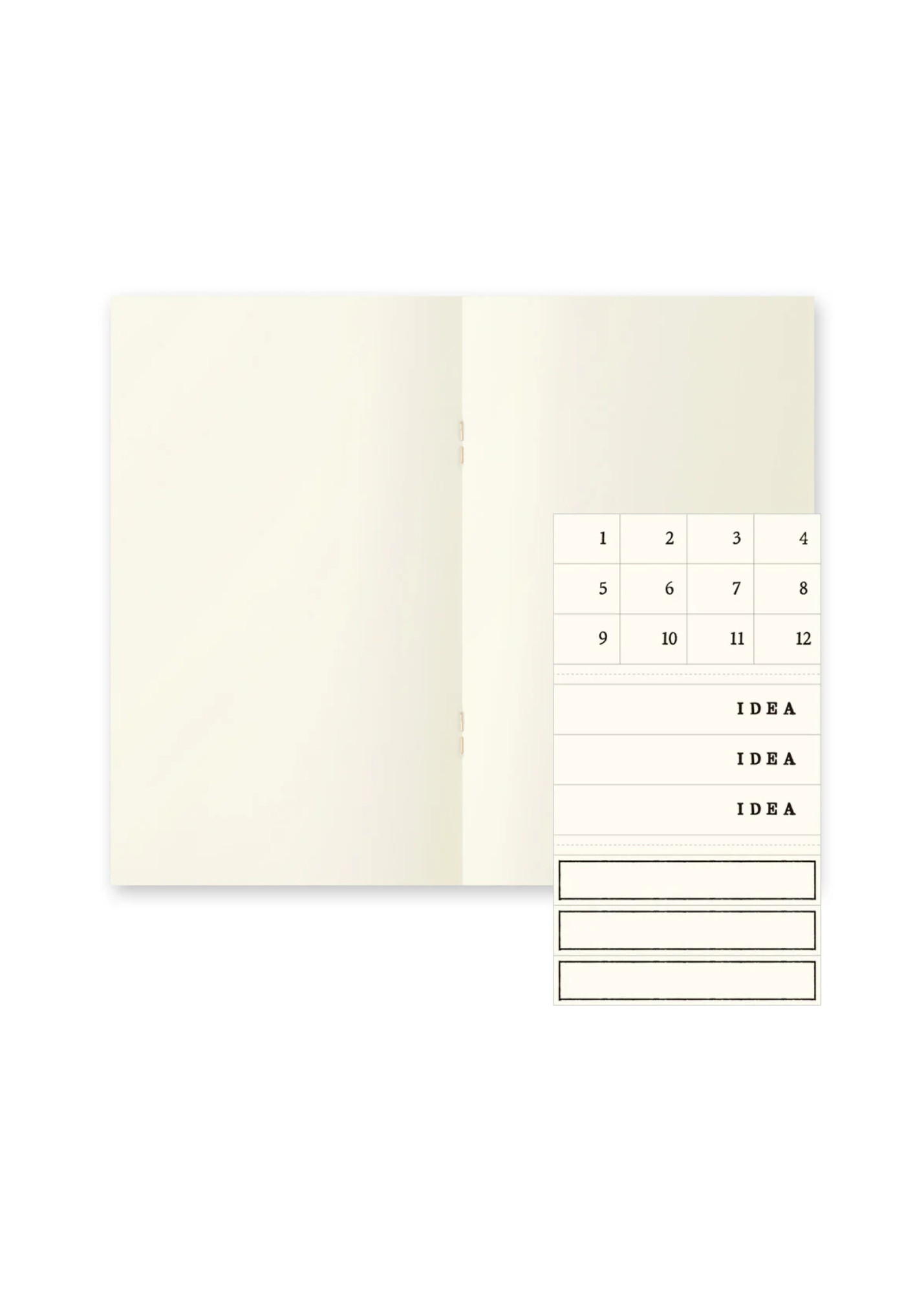 Midori B6 Notebook Light Pack of 3