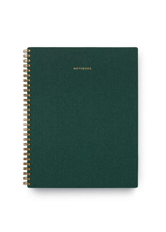 3 Subject Notebook - Hunter Green