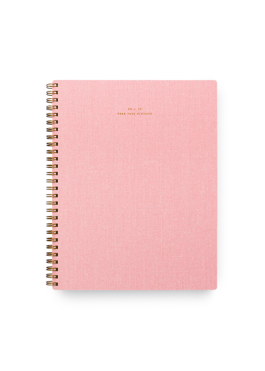 2024-2025 Appointed Year Task Planner - Blossom Pink