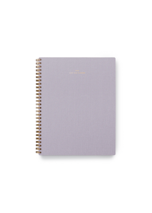 2025 Appointed Year Task Planner - Lavender Gray