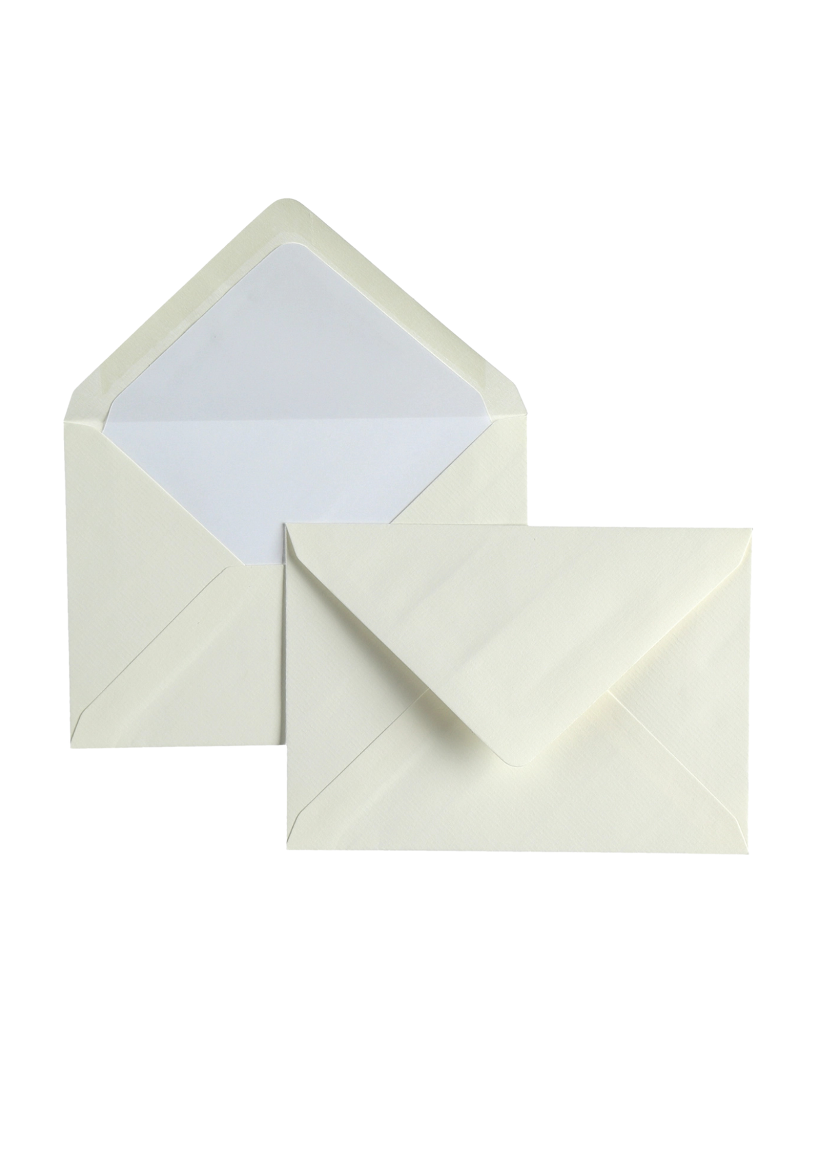 Classic Laid Envelopes Set of 25 - Cream