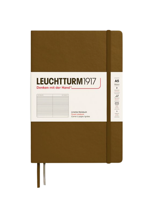 Spice Brown A5 Notebook - Lined