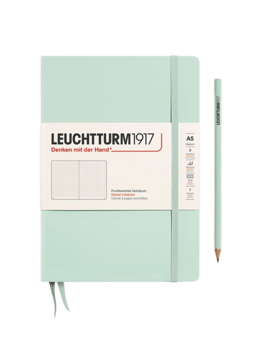 Mint Green A5 Notebook - Dotted