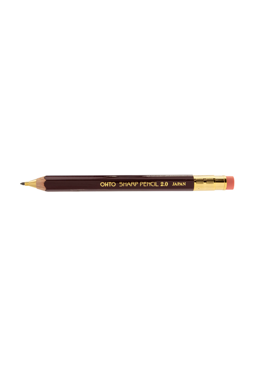 OHTO Sharp Wooden Mechanical Pencil 2.0