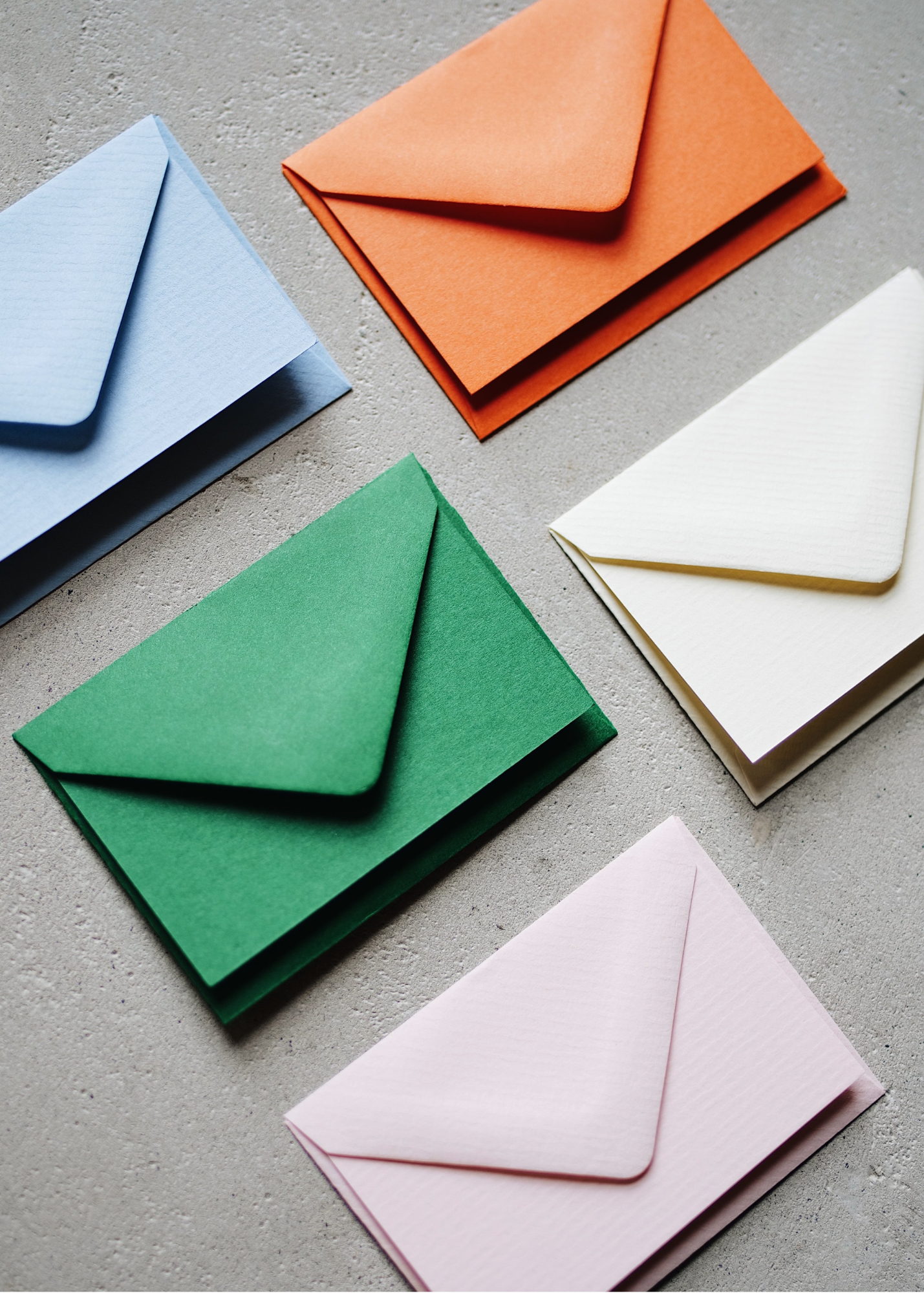 Color Vellum Card Set of 25 - Amazon Green