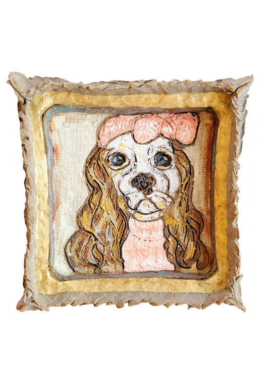 Clay Tray Painting of Martha II