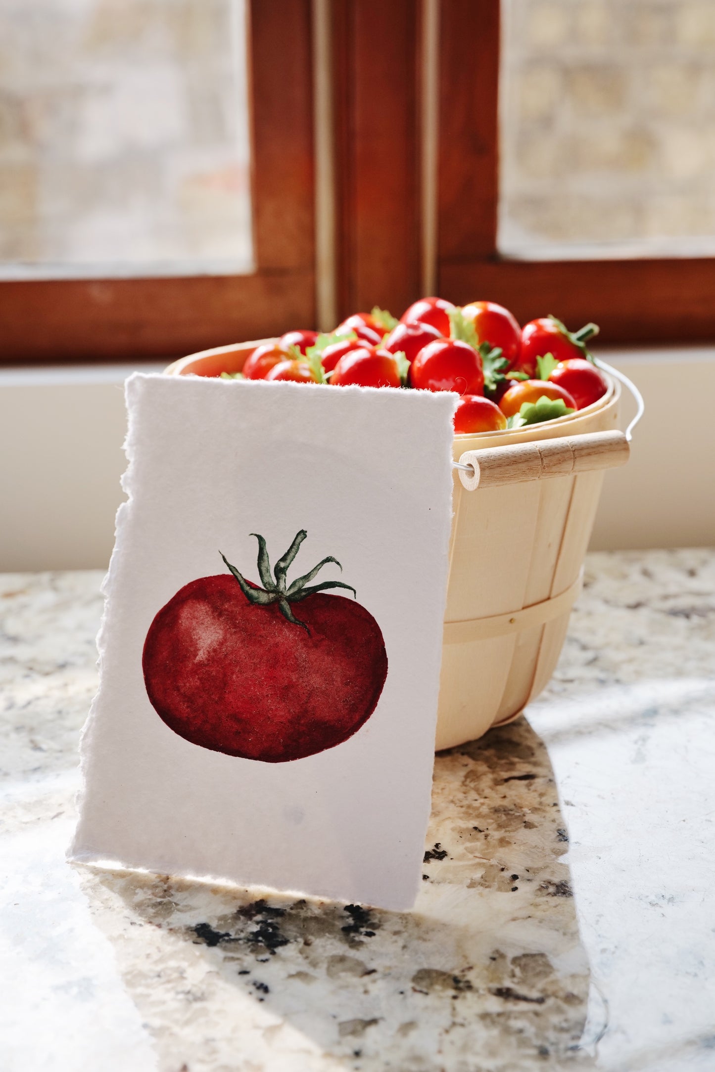 Hand-Painted Tomato | Fruit Stand