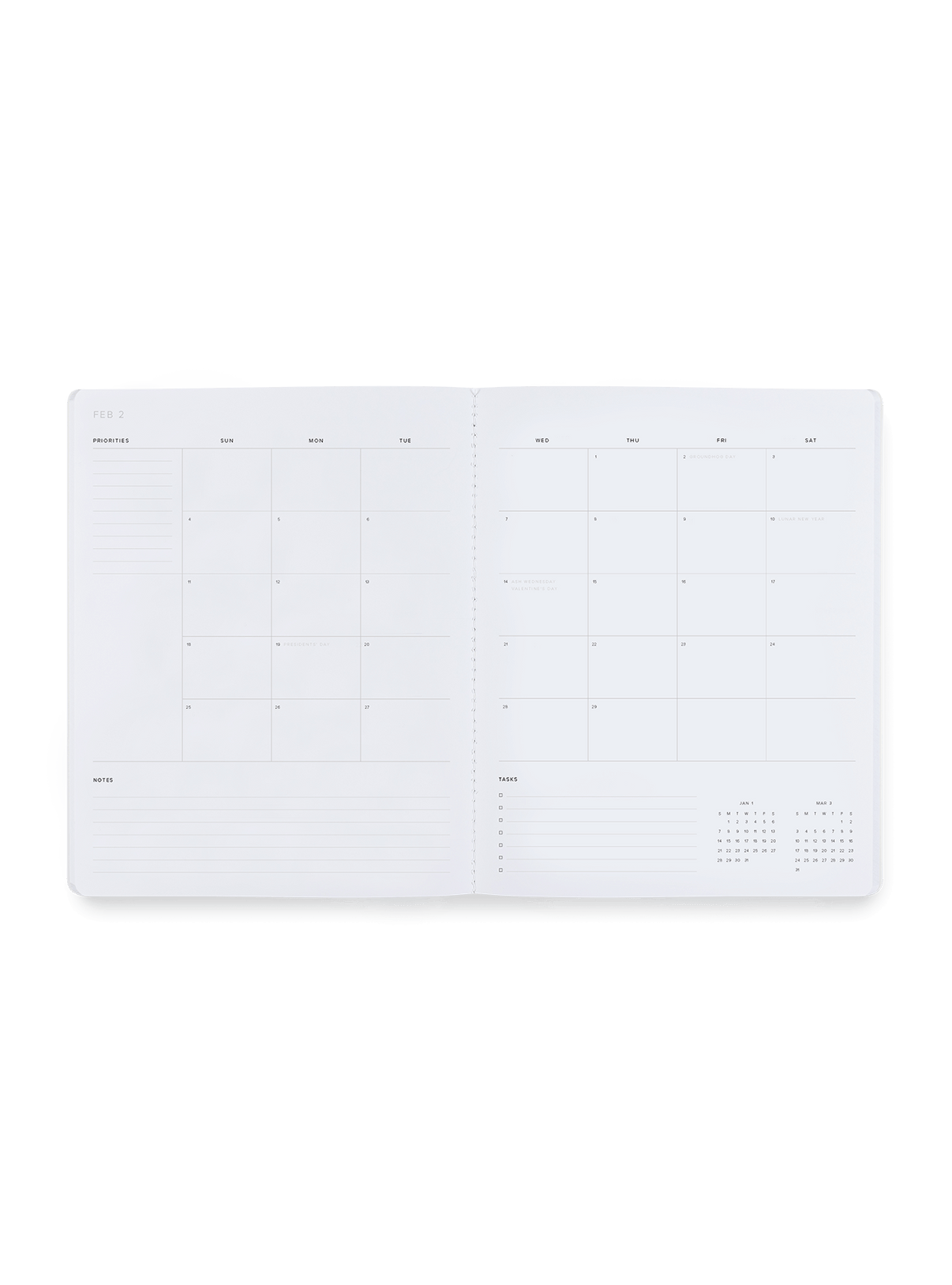 20% OFF 2024 Appointed Monthly Planner - Natural Linen