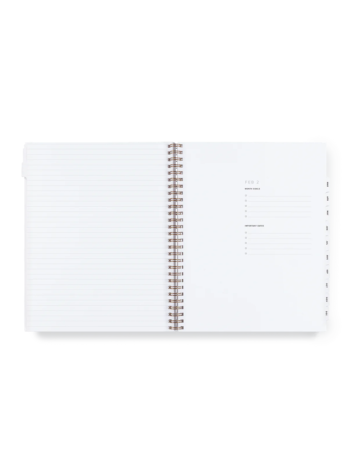 2026 Appointed Year Task Planner - Lavender Gray