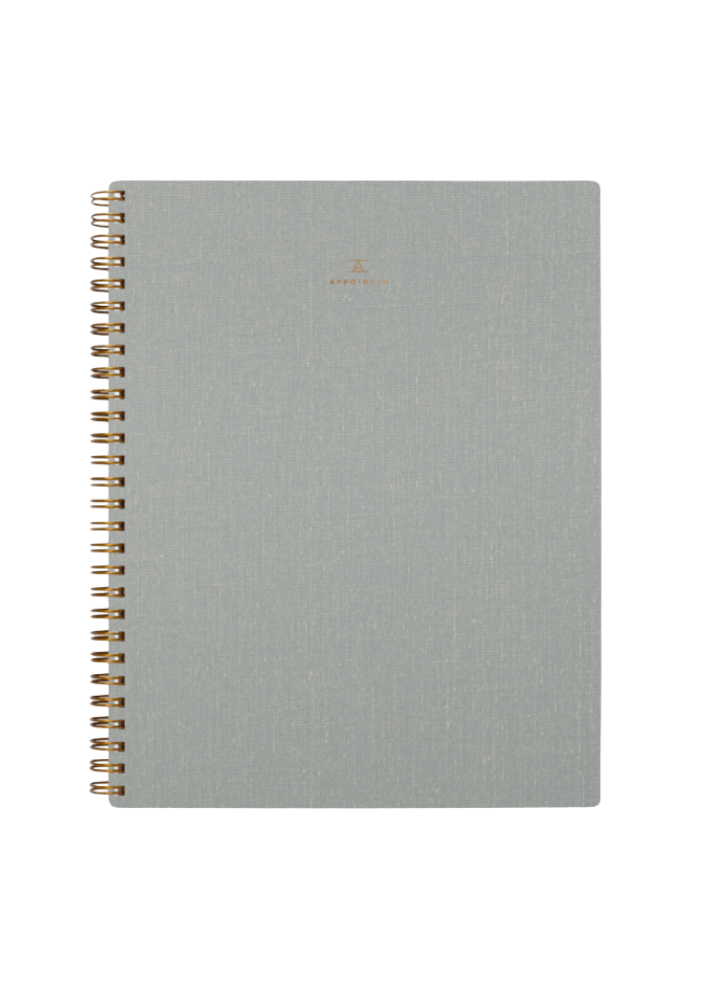 Dove Gray Spiral Notebook