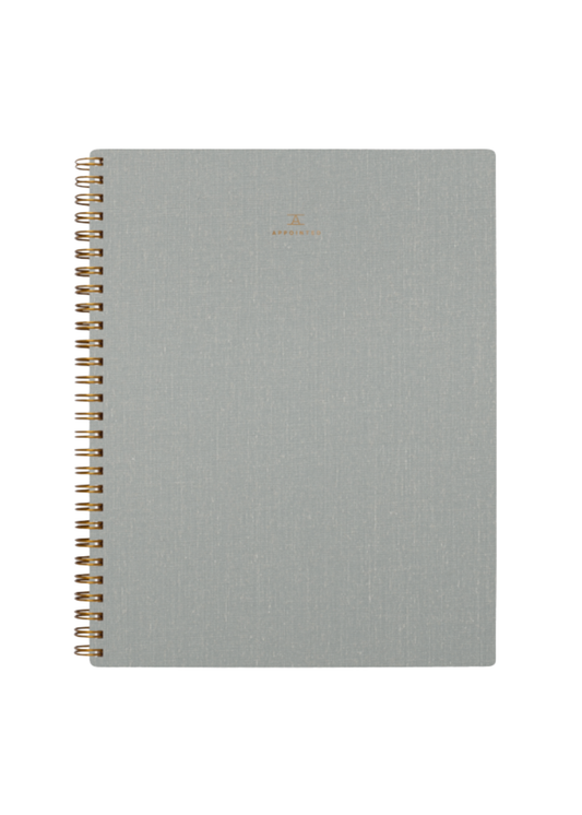 Dove Gray Spiral Notebook