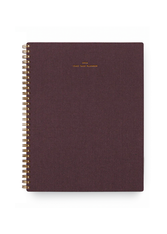 2026 Appointed Year Task Planner - Pomegranate