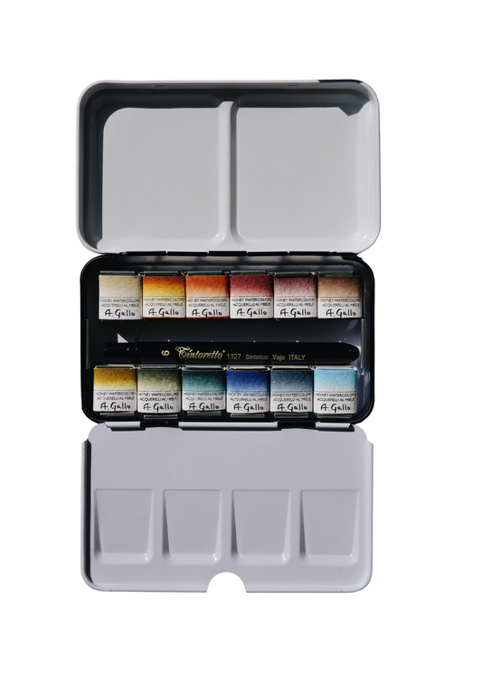 The Prairie Palette: A Martha Mae x A. Gallo Watercolor Palette