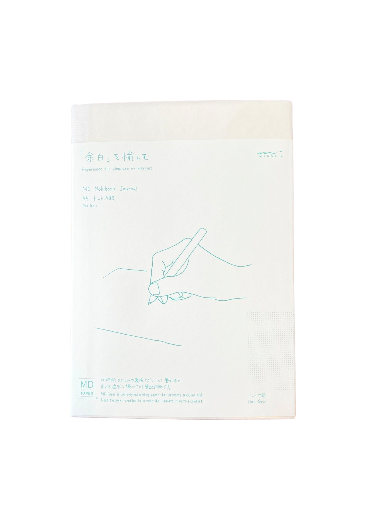 Midori Green Dot Grid A5 Notebook