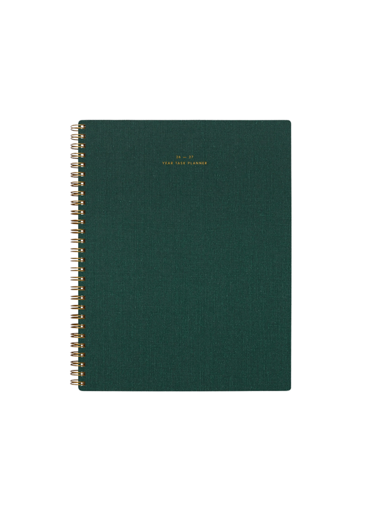 Appointed 26-27 Year Task Planner - Hunter Green