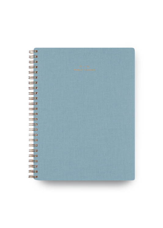 Appointed Weekly Grid Planner 25-26 Chambray Blue