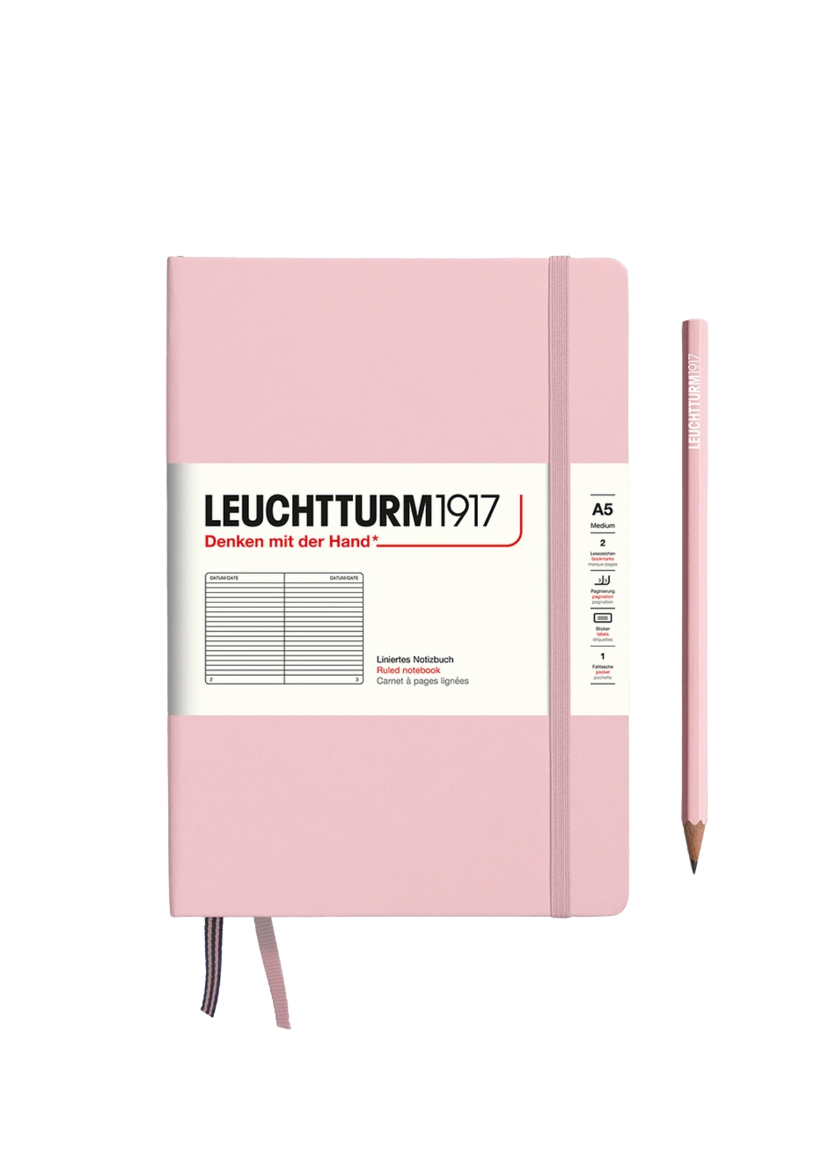 Powder A5 Notebook - Lined