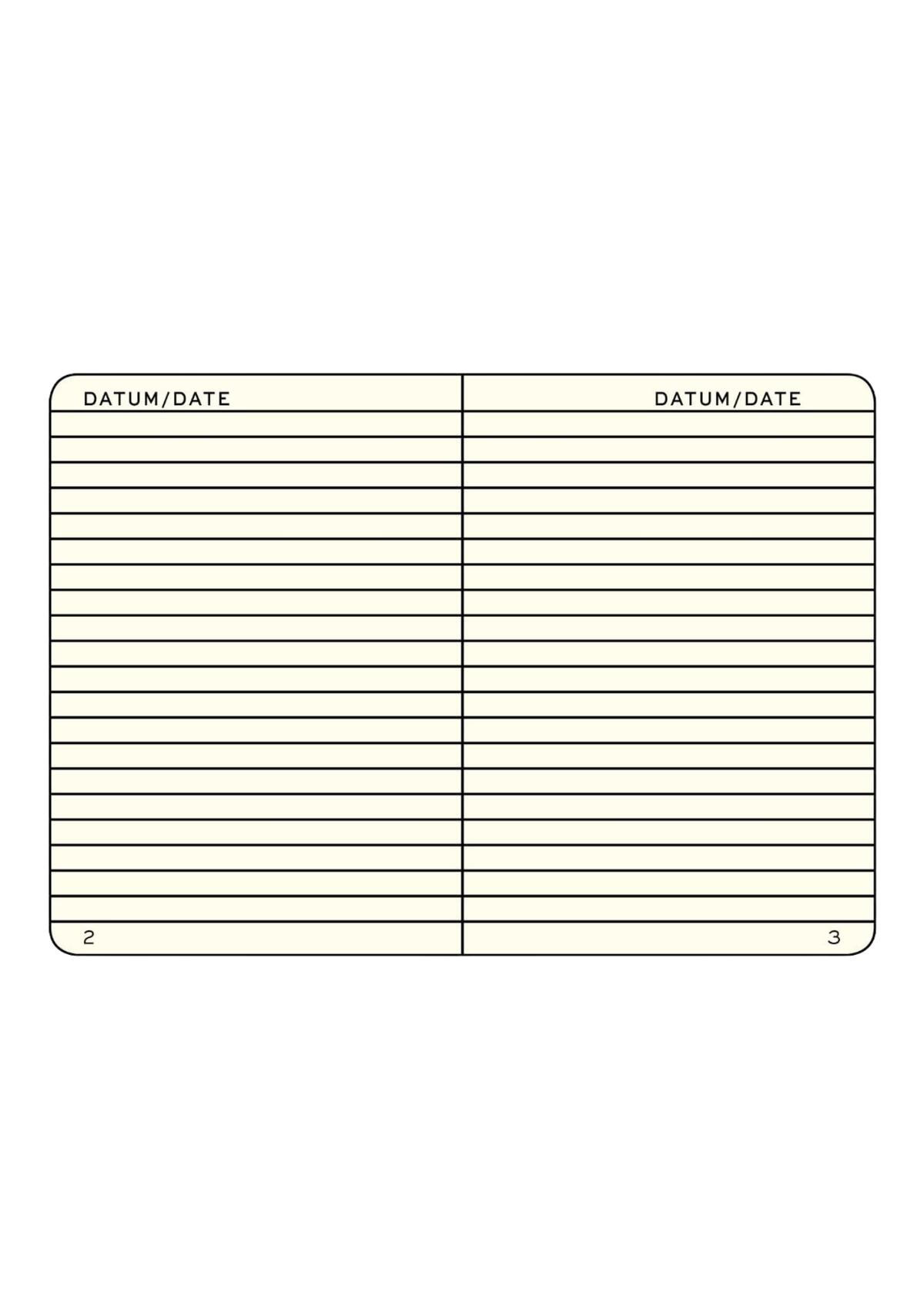 Ink A5 Notebook - Ruled