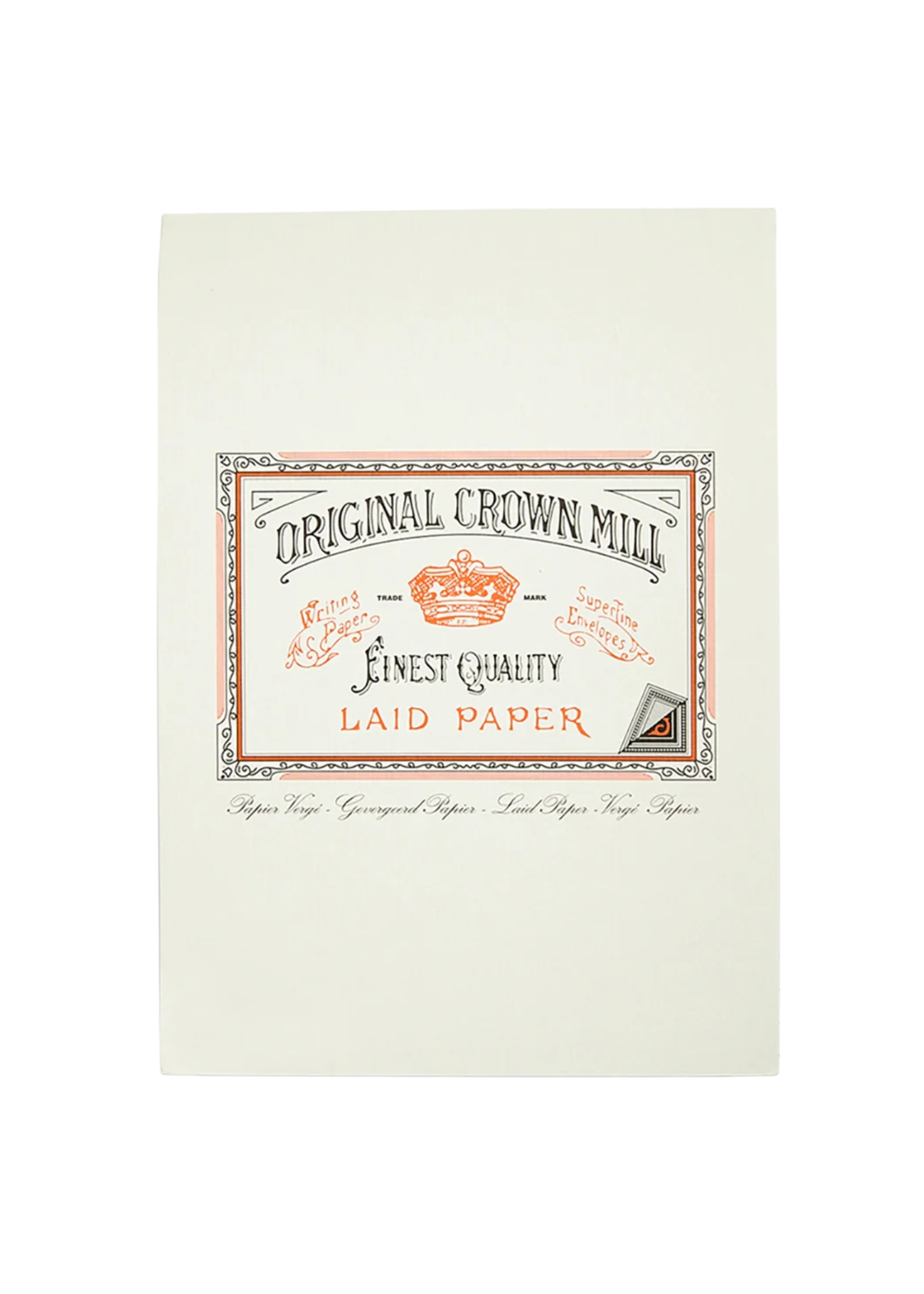 Classic Laid Writing Pad - Cream