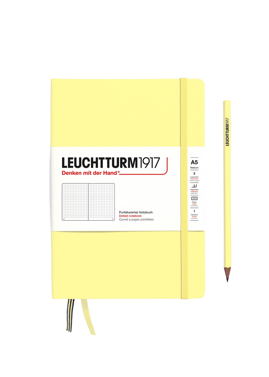 Vanilla A5 Notebook - Dotted