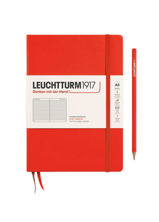 Fox Red A5 Notebook - Dotted