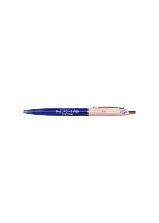 Mark's Mach Ball Ink Pen - Navy/Pink