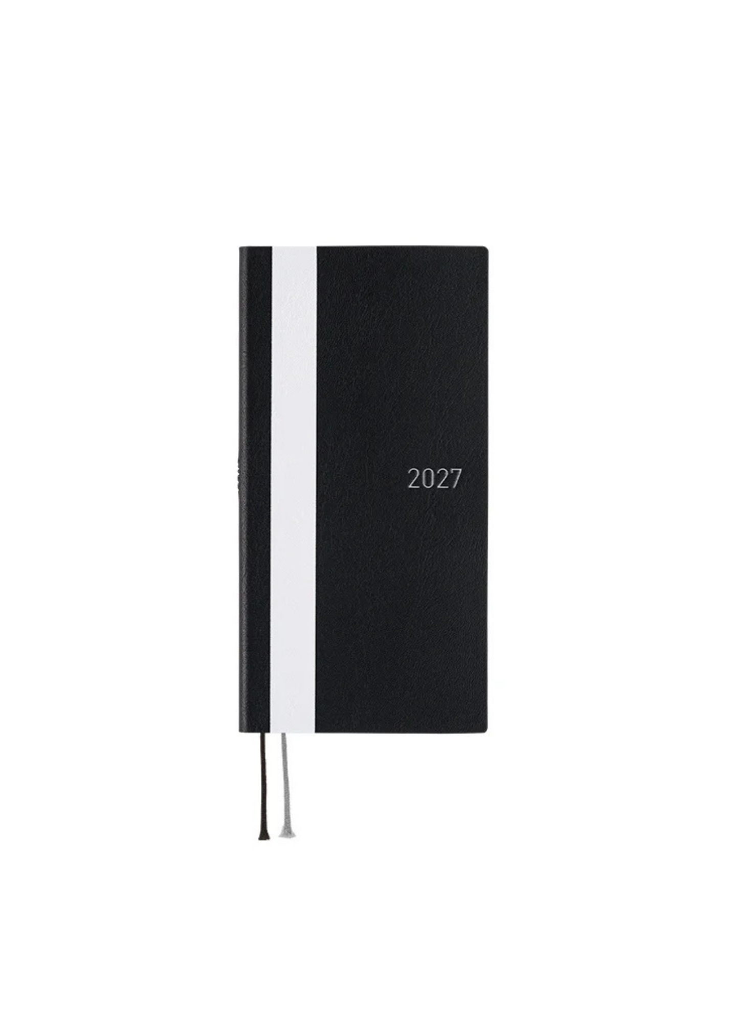Hobonichi Techo 2027 Weeks - White Line: Black