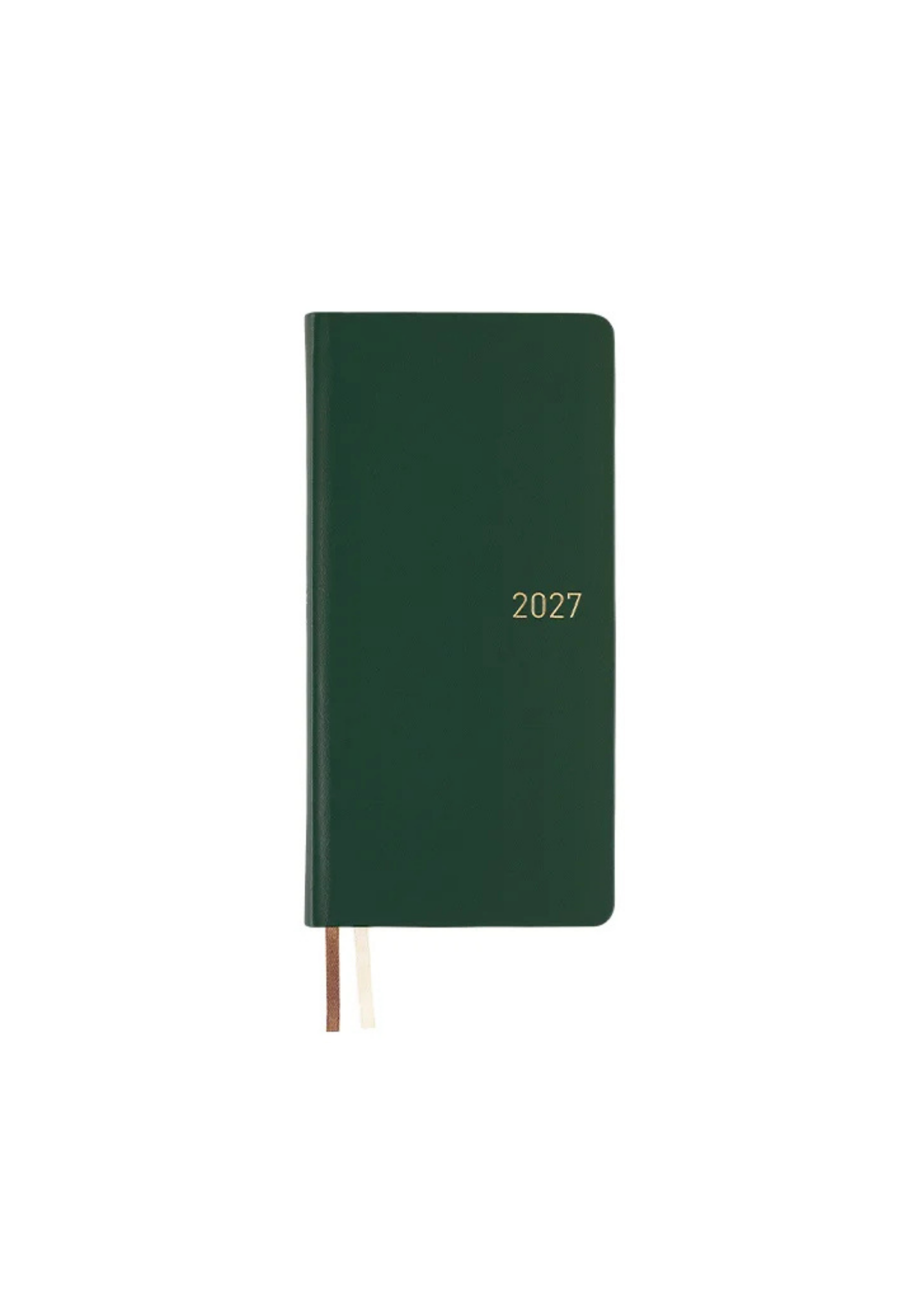 Hobonichi Techo 2027 Weeks - Leather: Forest Green