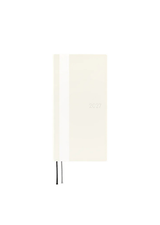 Hobonichi Techo 2027 Weeks - White Line: Ivory