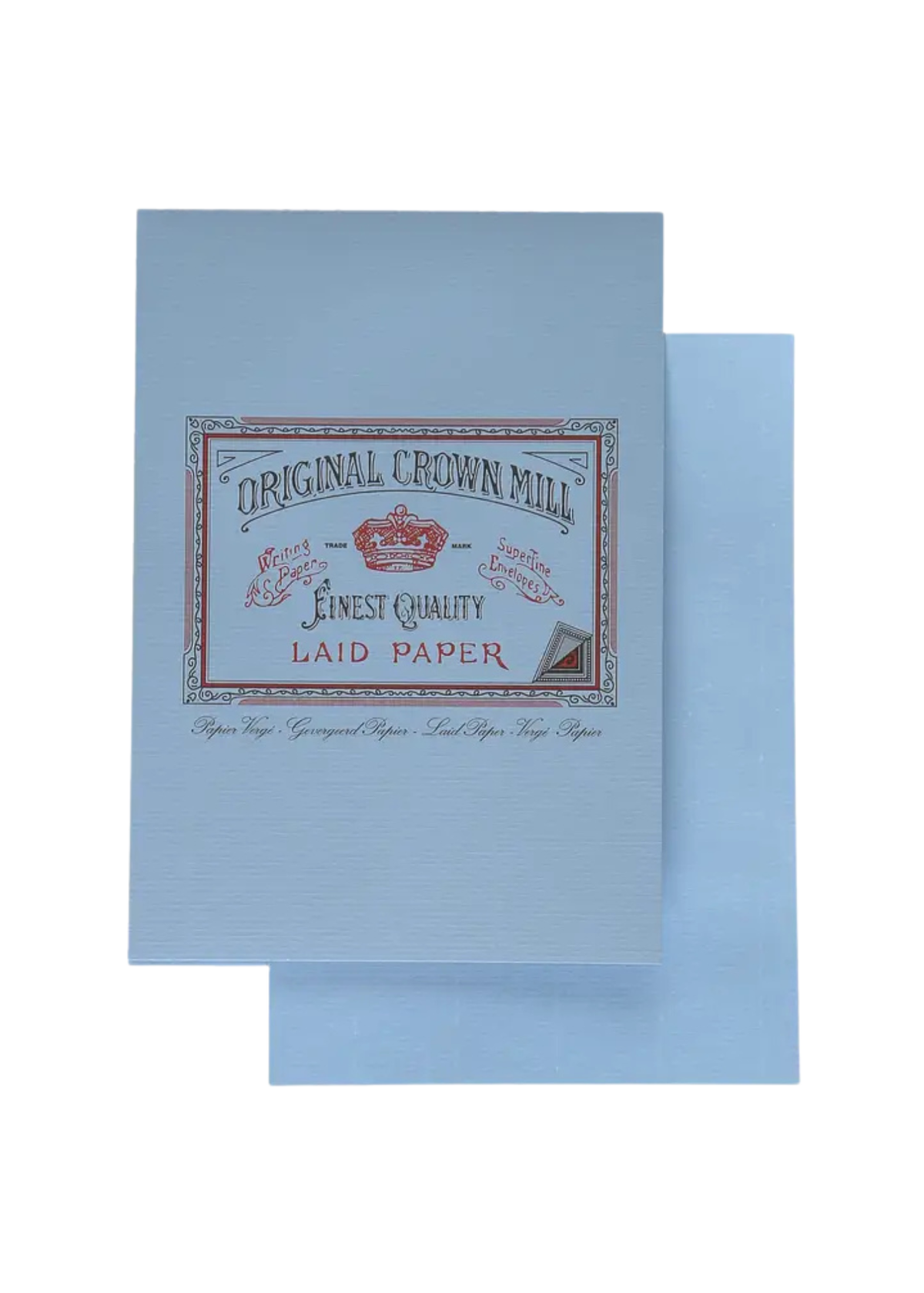 Classic Laid Writing Pad - Blue