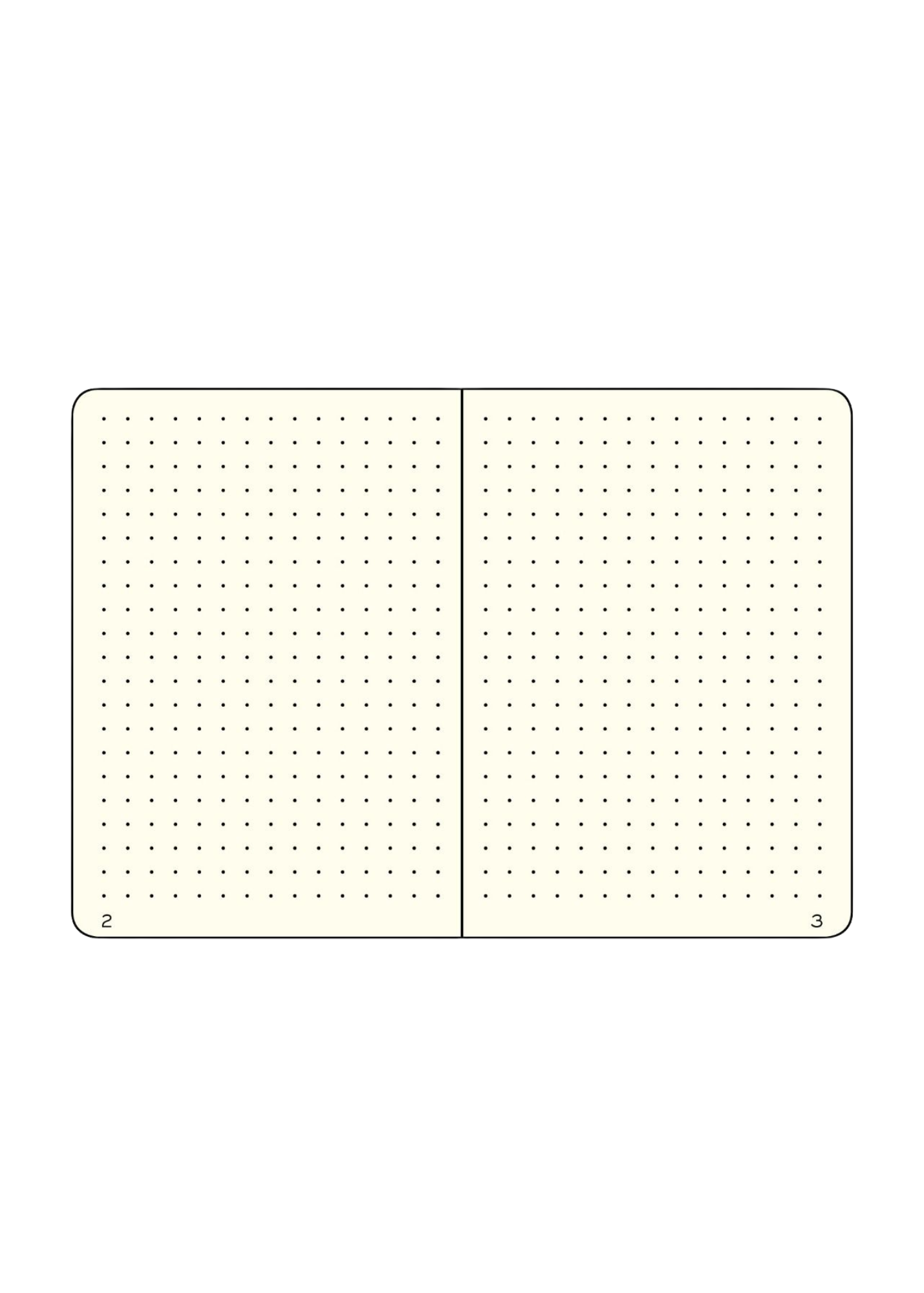 Olive A5 Notebook - Dotted