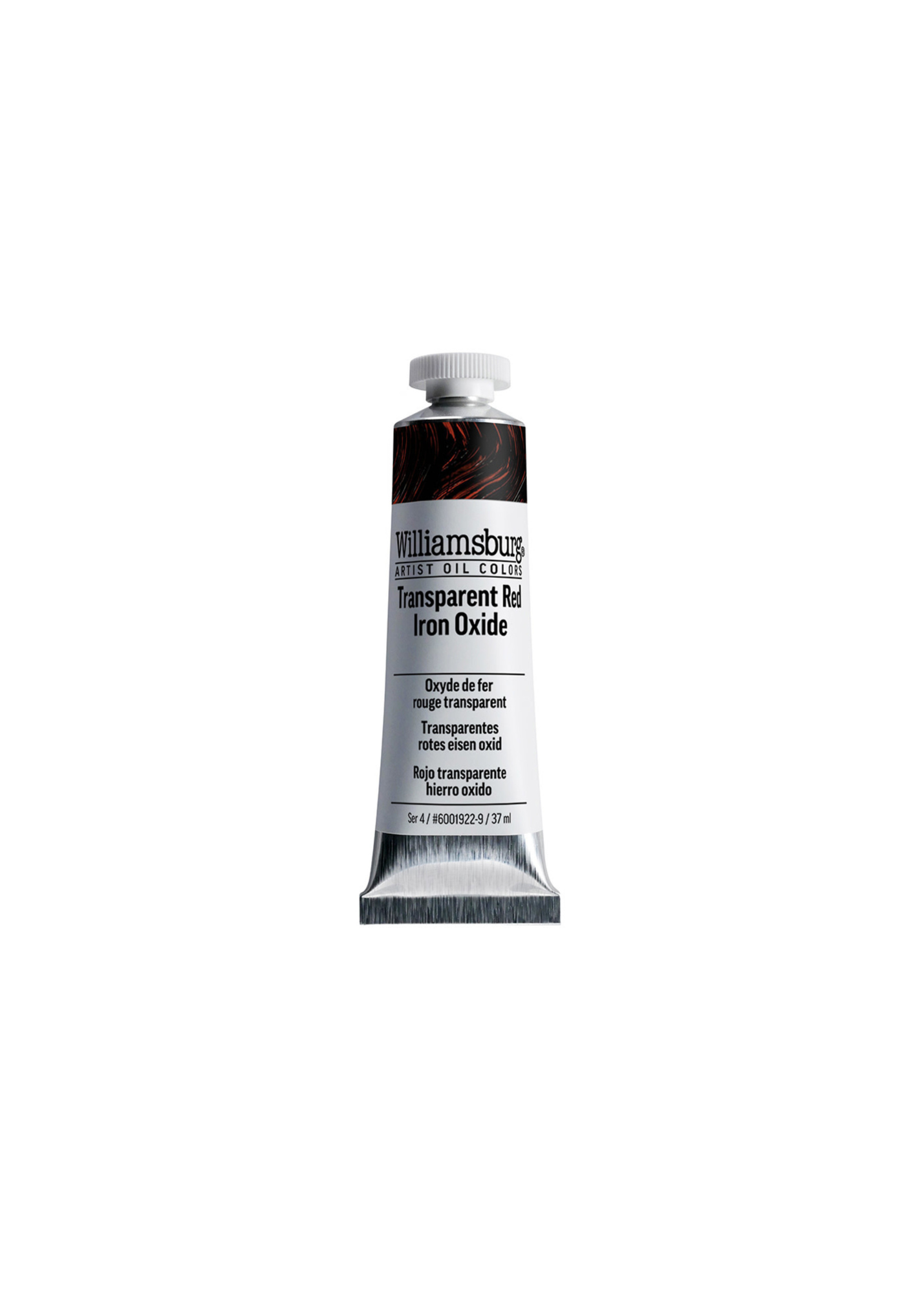 Transparent Red Iron Oxide 37ml - Williamsburg Paint