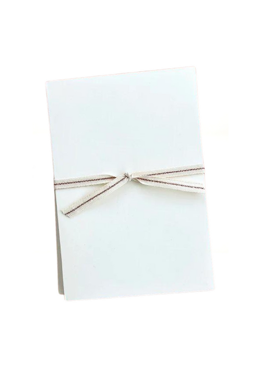 Ivory Notebooks with Rose Gold Edging - Set of 2