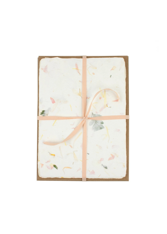 Floral Handmade Paper Pack A7