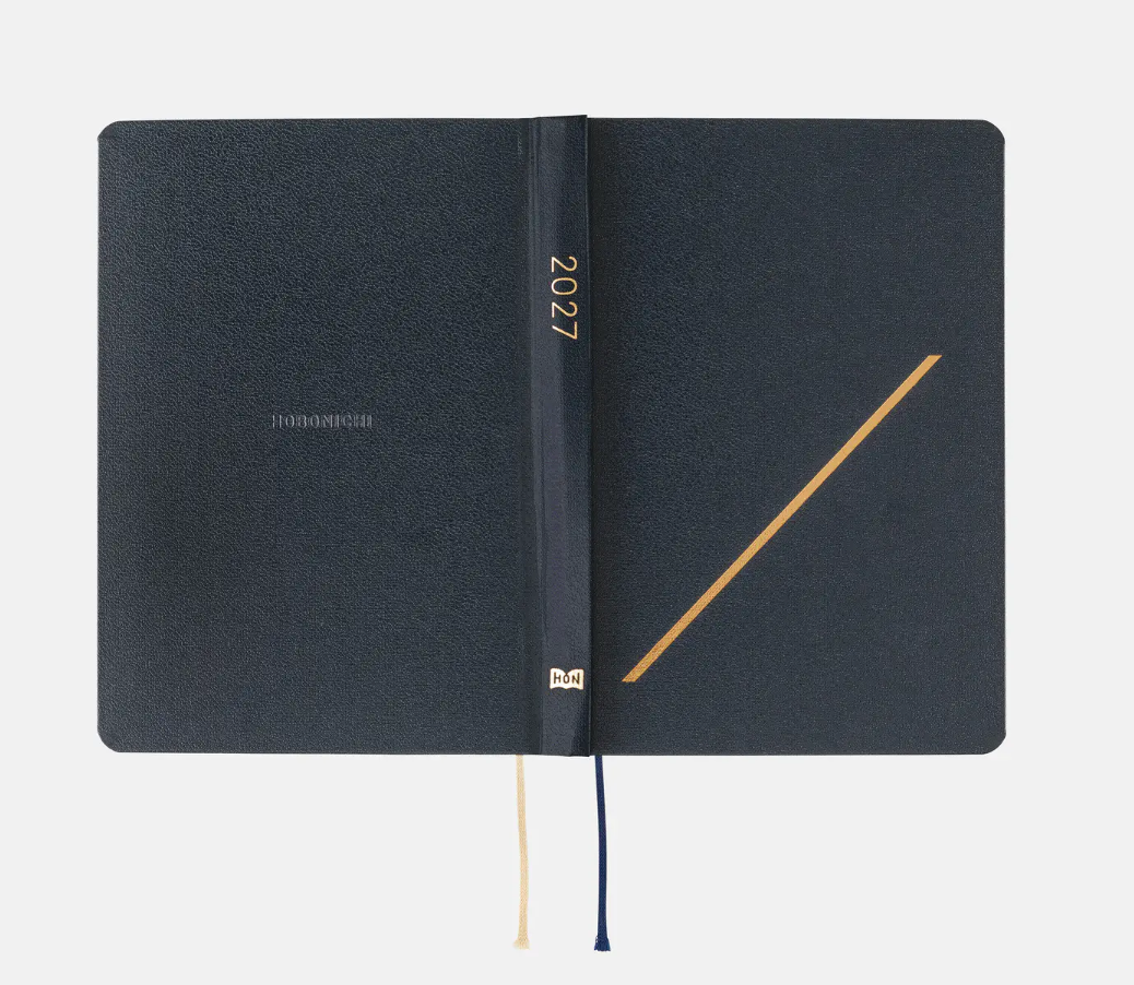Hobonichi Techo 2027 HON A6 Slash - Navy