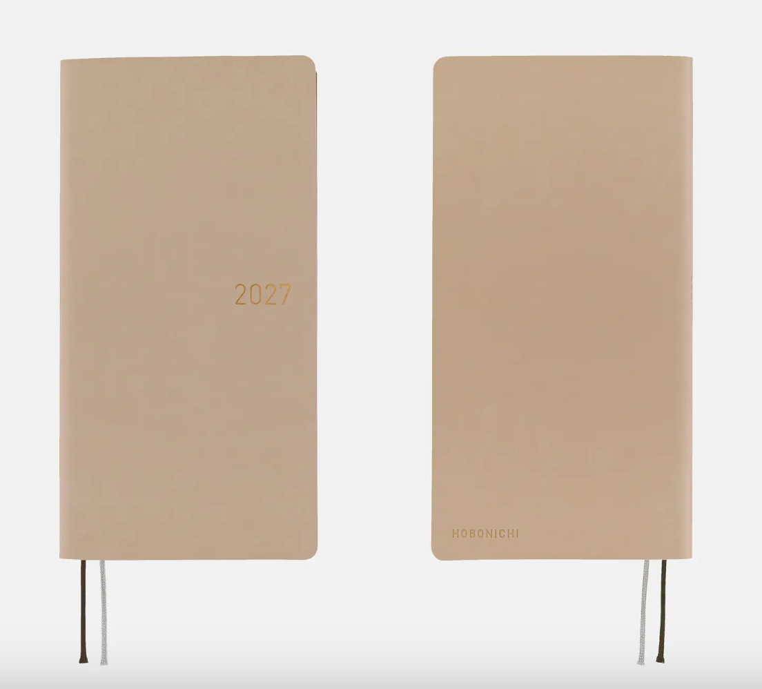 Hobonichi Techo 2027 Weeks - Smooth: Cafe au Lait