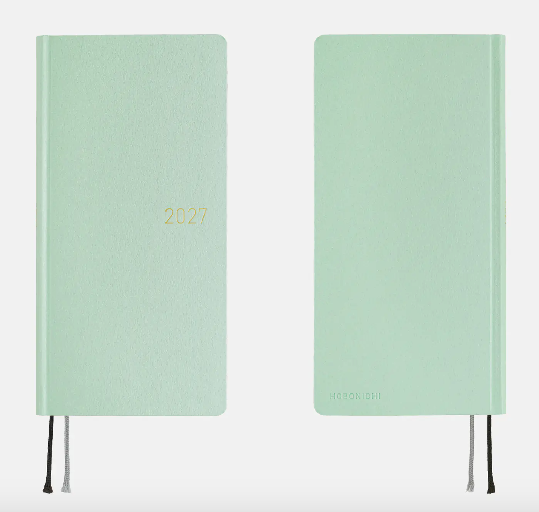 Hobonichi Techo 2027 Weeks - Paper Series: Jade