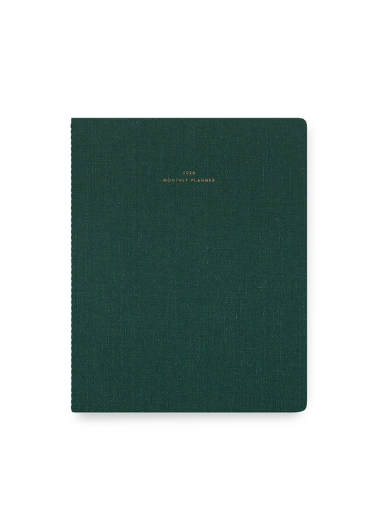2024 Appointed Monthly Planner - Hunter Green