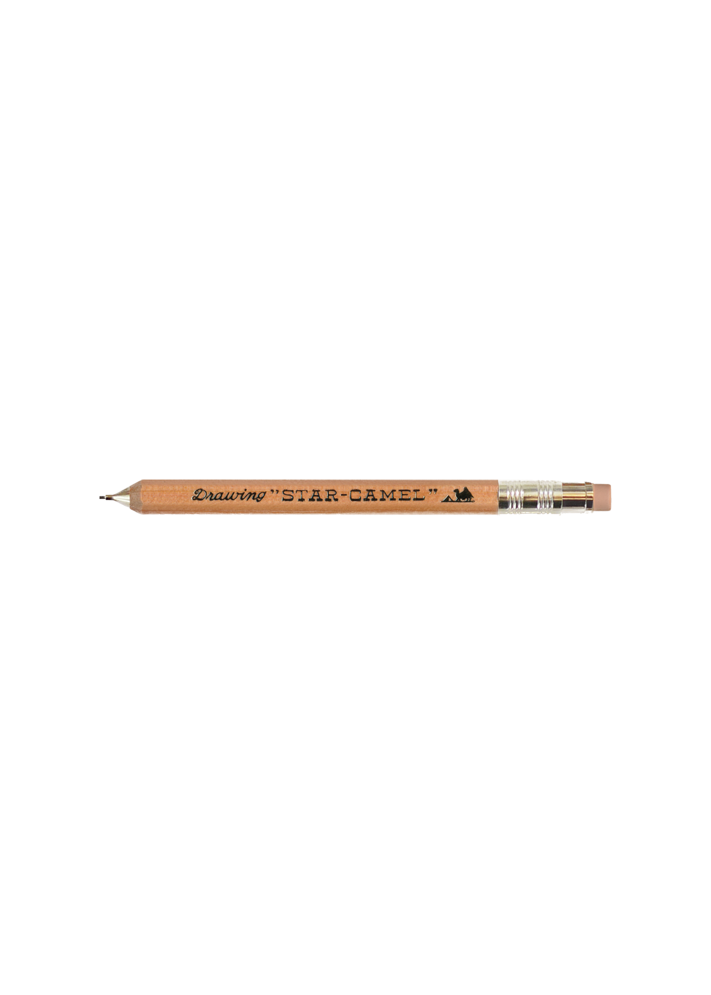 Drawing "Star-Camel" Half Size Mechanical Pencil - Natural