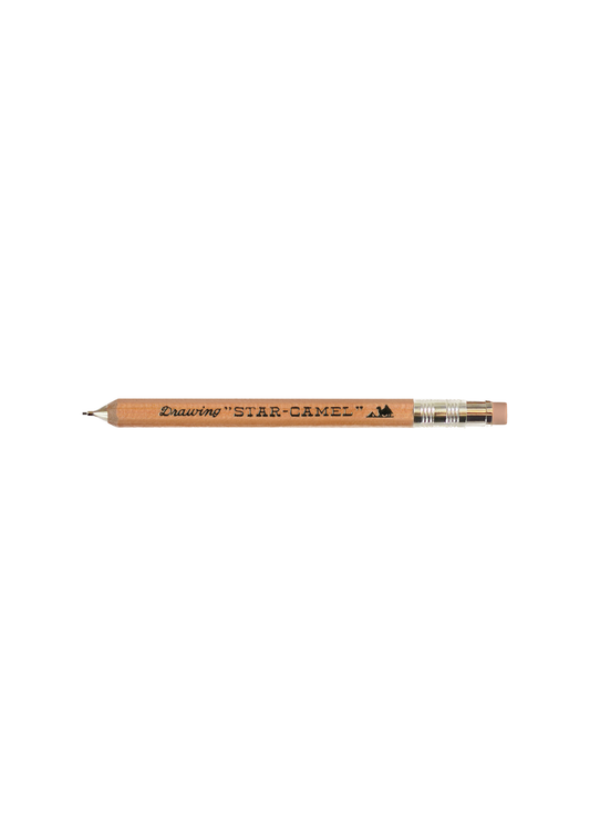 Drawing "Star-Camel" Half Size Mechanical Pencil - Natural