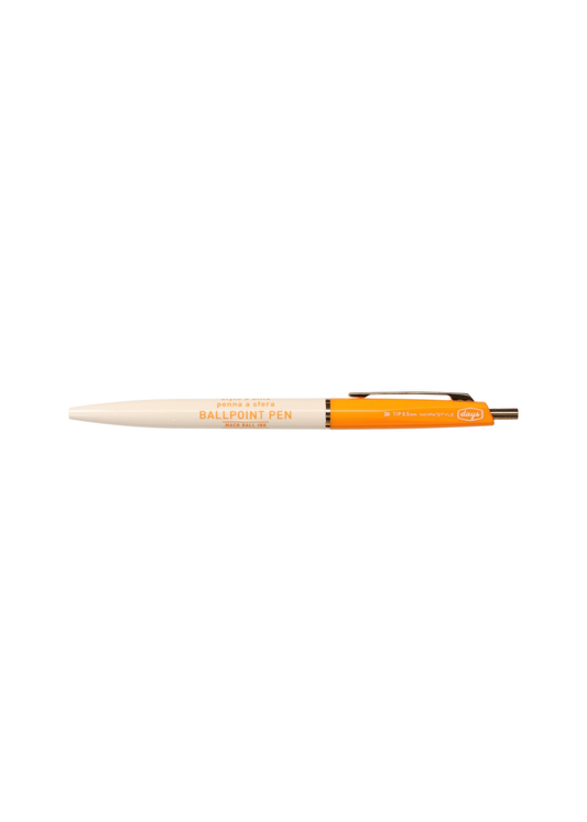 Mark's Mach Ball Ink Pen - Orange/Beige