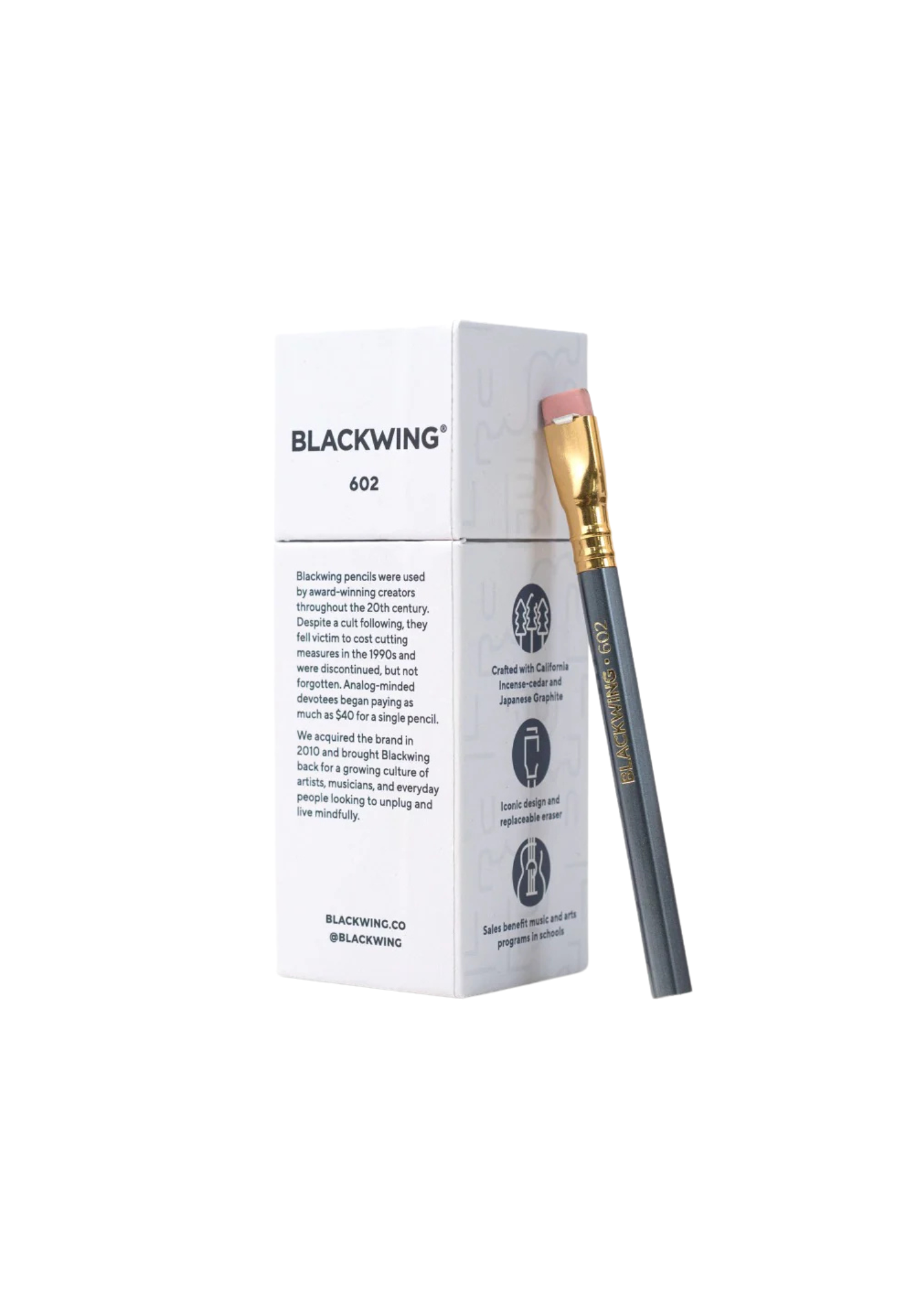 Blackwing Pencils 602 Shorty - Set of 12