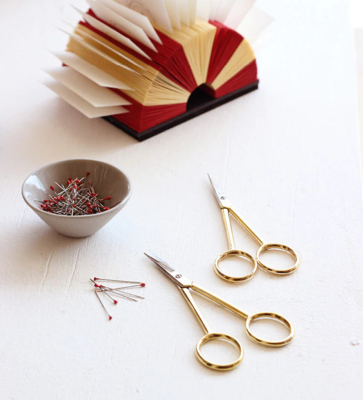 Gold Silhouette Scissors